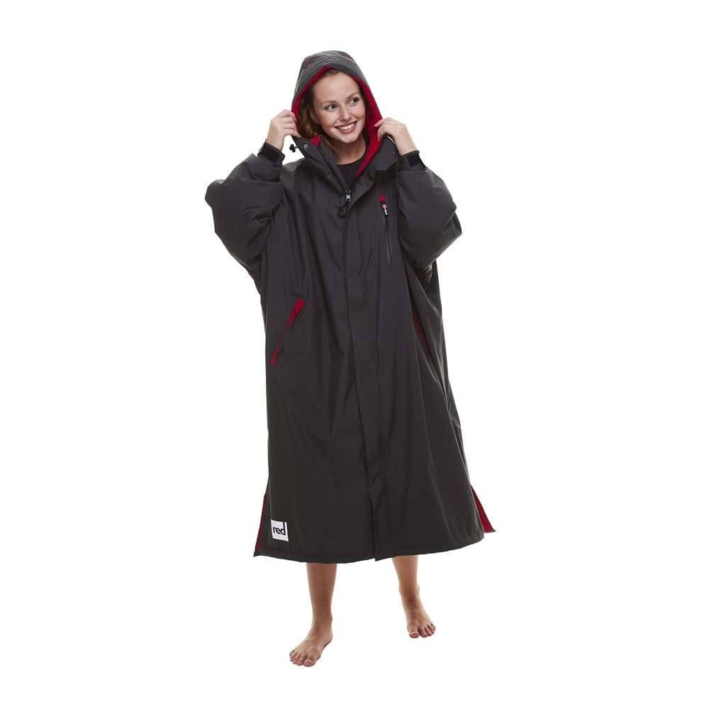red paddle Pro Change poncho à manche longues unisexe noir foto 1