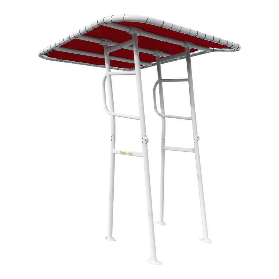 Fishmaster Original T-Top blanc avec toile rouge foto 1