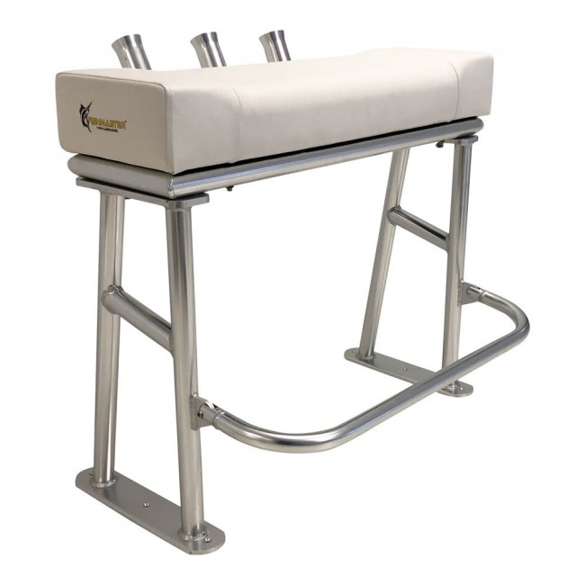 Fishmaster Original T-Top chaise polie avec coussin blanc foto 1