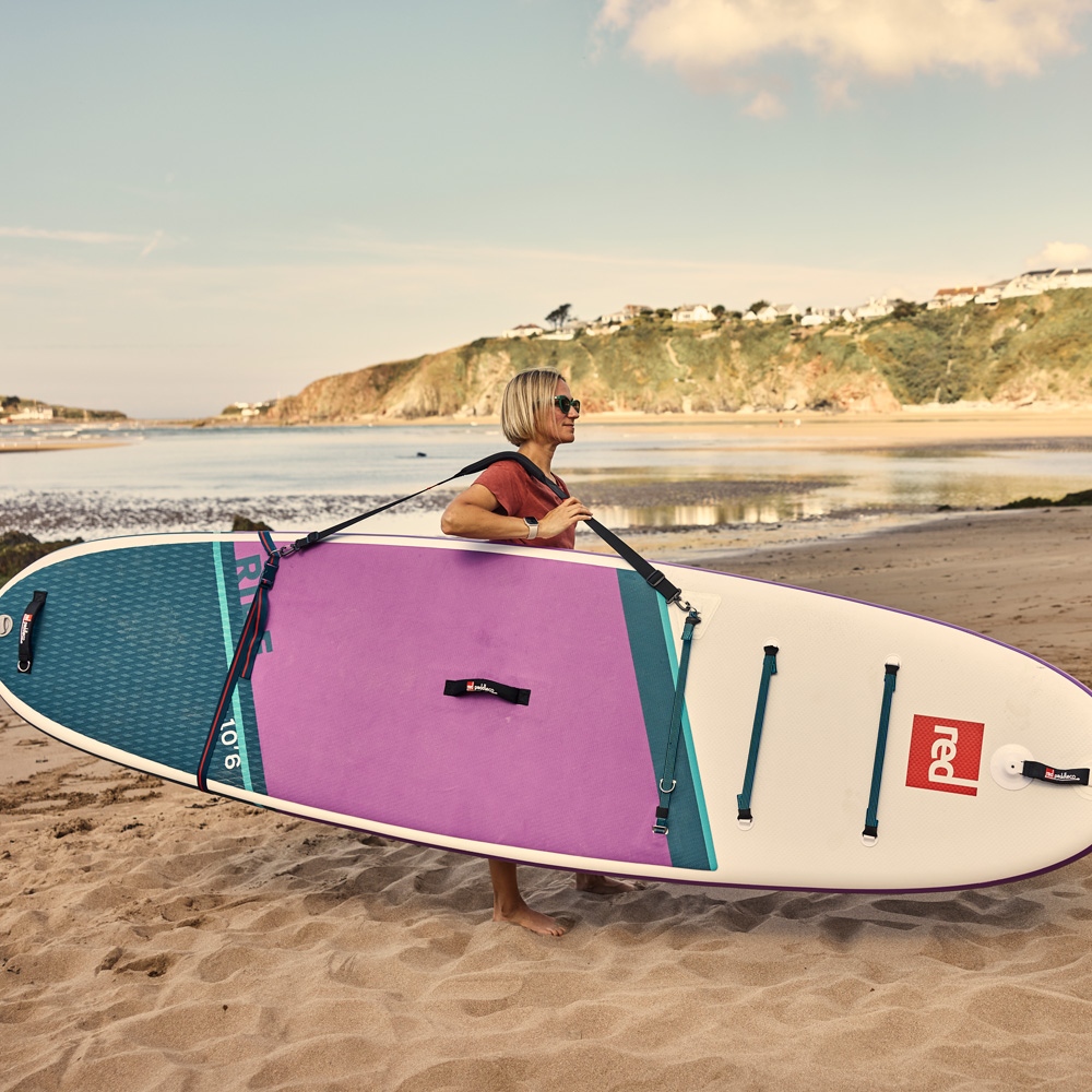 red paddle Ride CT 10.6 ensemble de sup gonflable violet 5