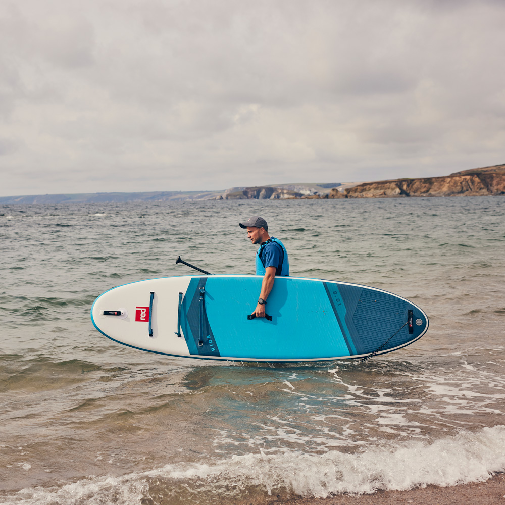 red paddle Ride CT 10.8 ensemble de sup gonflable bleu 4