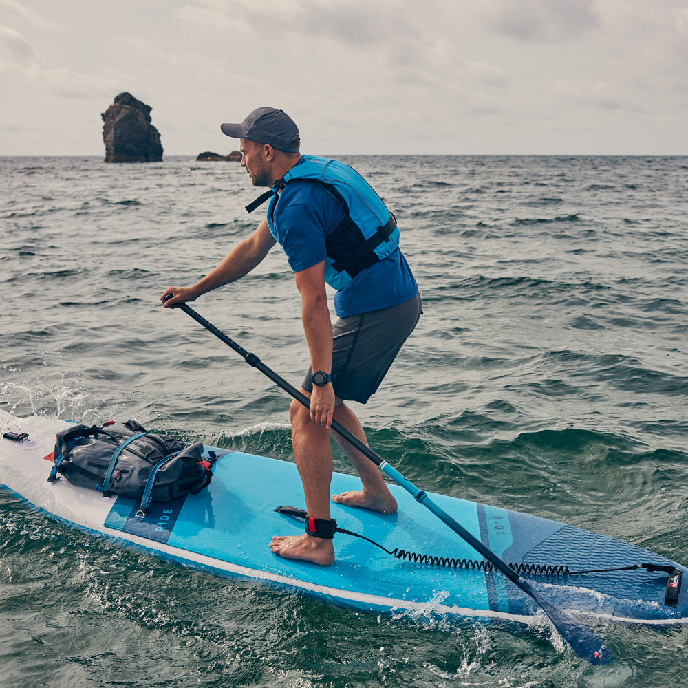 red paddle Ride CT 10.8 ensemble de sup gonflable bleu 5