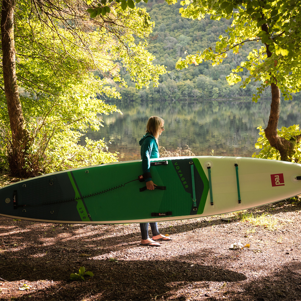 red paddle Voyager HT 13.2 ensemble de sup gonflable vert 5