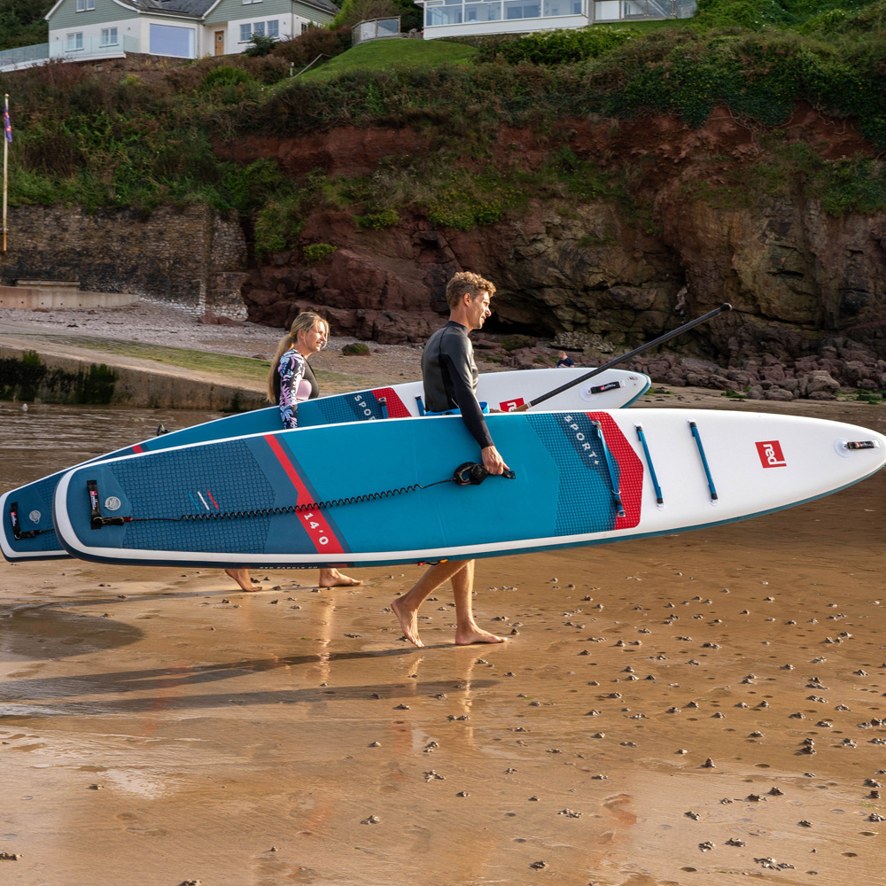 red paddle Sport+ HT 14 ensemble de sup gonflable bleu 5