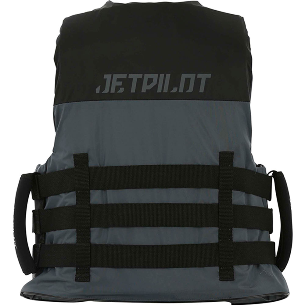 Jetpilot Strike gilet de sauvetage nylon noir avec poignées super adhérentes 2