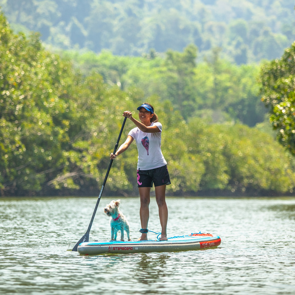 Starboard Touring zen 12.6 ensemble sup gonflable avec pagaie 3