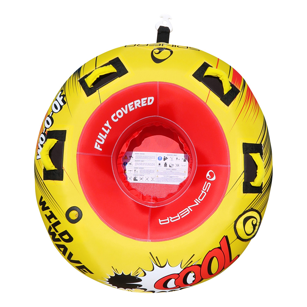 Spinera Wild Wave funtube 1 personne rouge/jaune 2