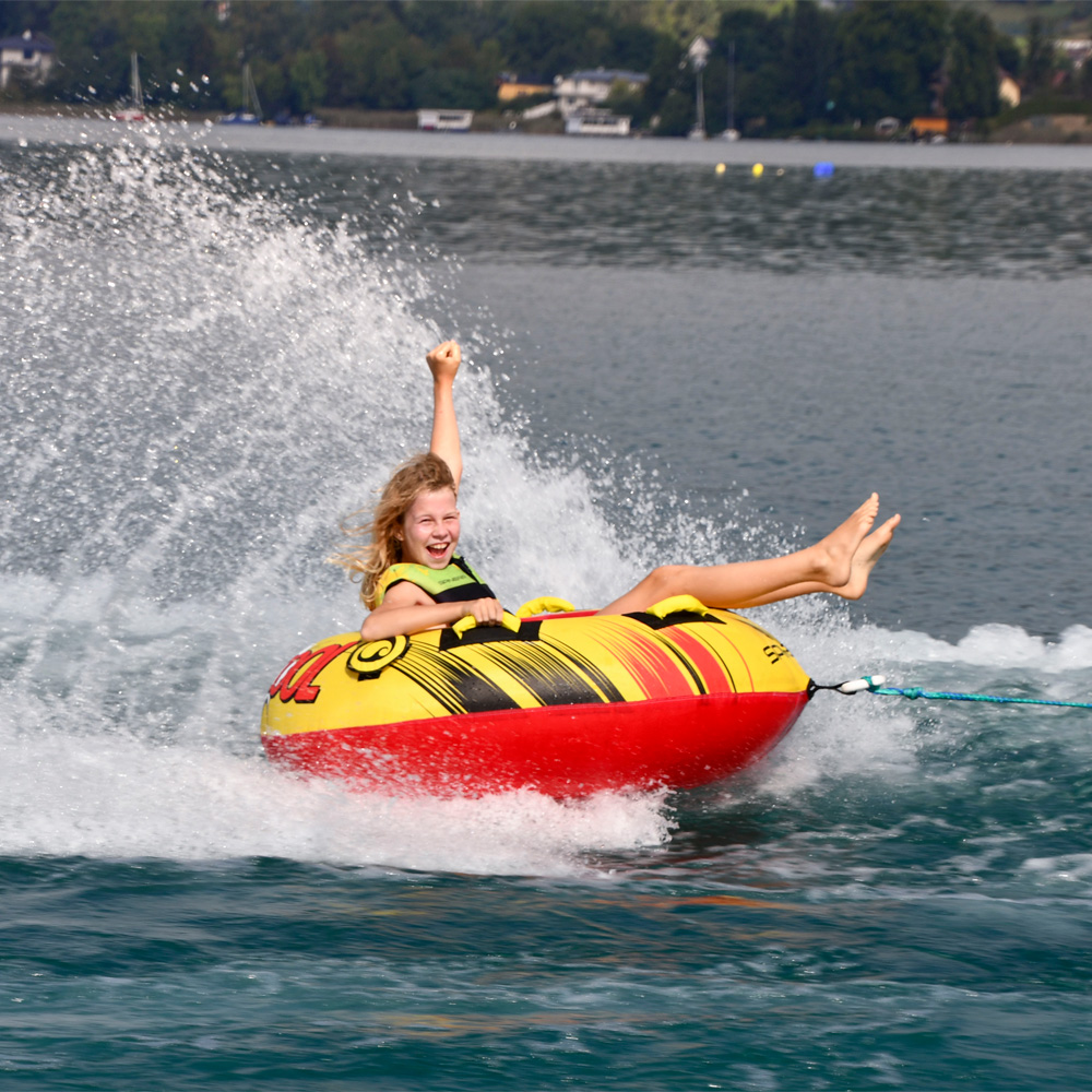 Spinera Wild Wave funtube 1 personne rouge/jaune 4