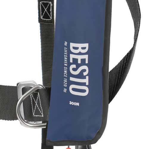 Besto gilet de sauvetage automatique 300N bleu foncé 4