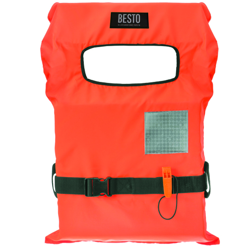 Besto Sac avec 4 gilets orange fluo 2