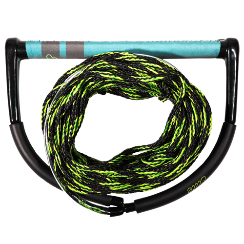 corde de wakeboard combo elite bleu vert