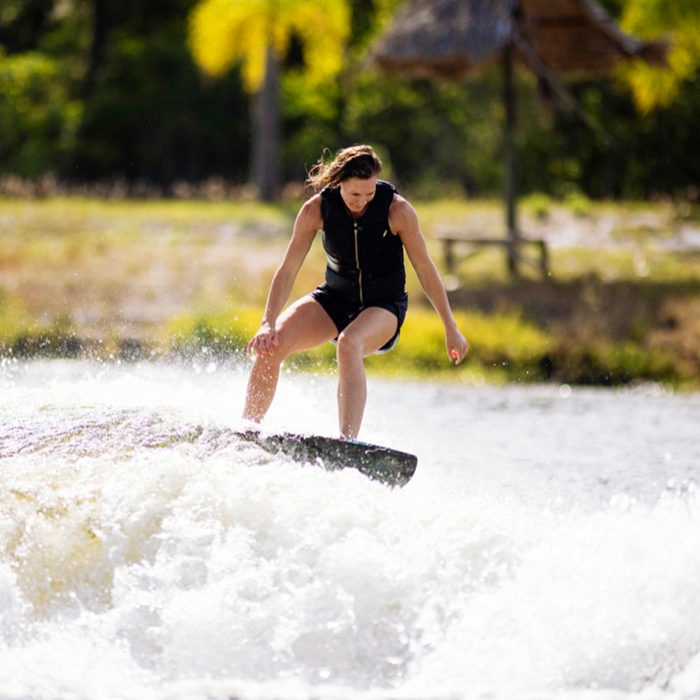 Ronix Ladies Rise CE Impact shield femme noir/lime 4