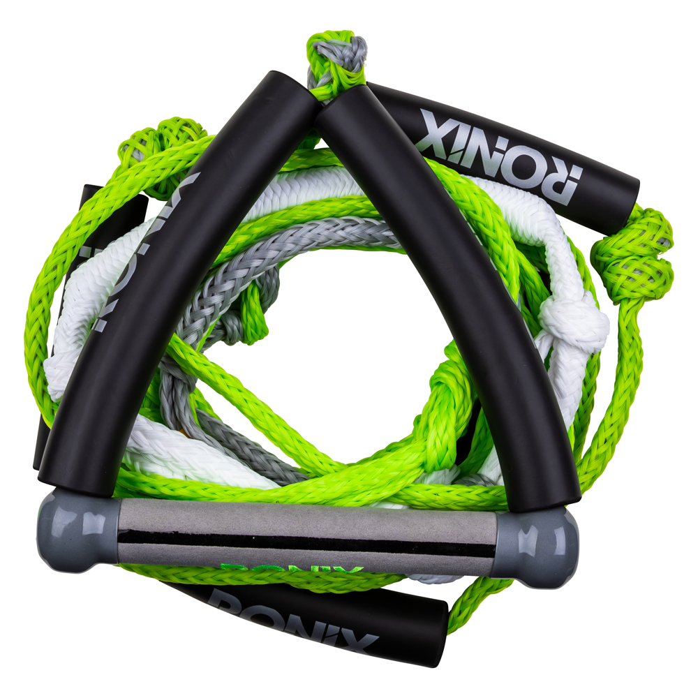 Ronix Bungee w/10'' palonnier w/25ft corde de wakesurf verte 3