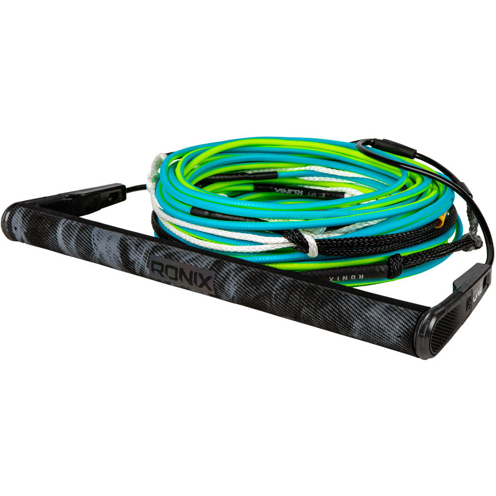 Combo ONE corde et palonnier de wakeboard jaune/vert