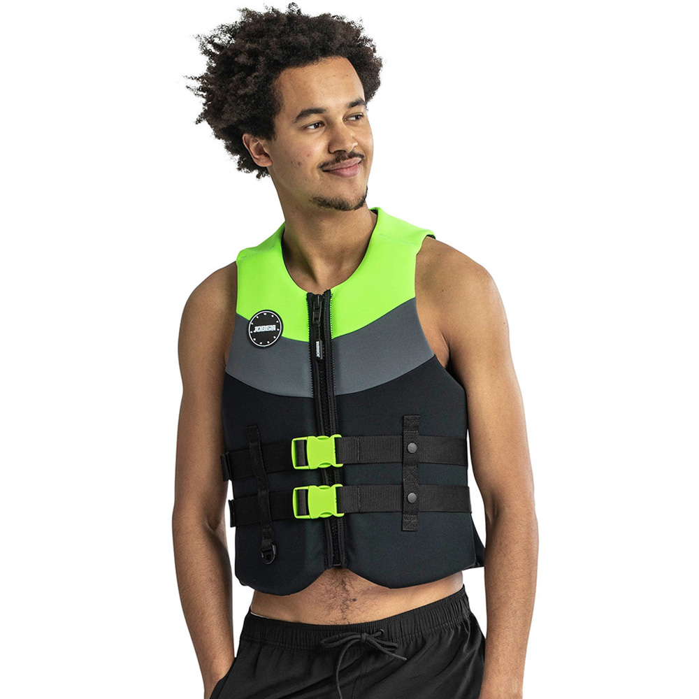 Jobe gilet de sauvetage 50N homme néoprène vert citron 1