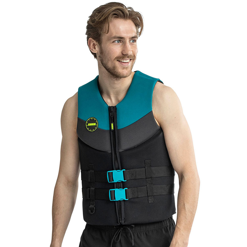 gilet de sauvetage 50N homme néoprène real teal