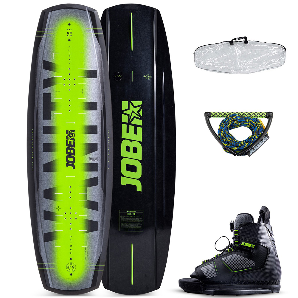 Jobe Vanity 141 cm ensemble de wakeboard avec chausses Unit 1