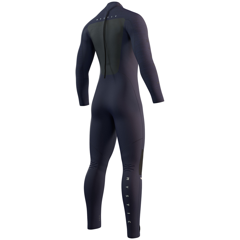 Mystic Majestic fullsuit 5/4mm homme fermeture dos bleu nuit 2