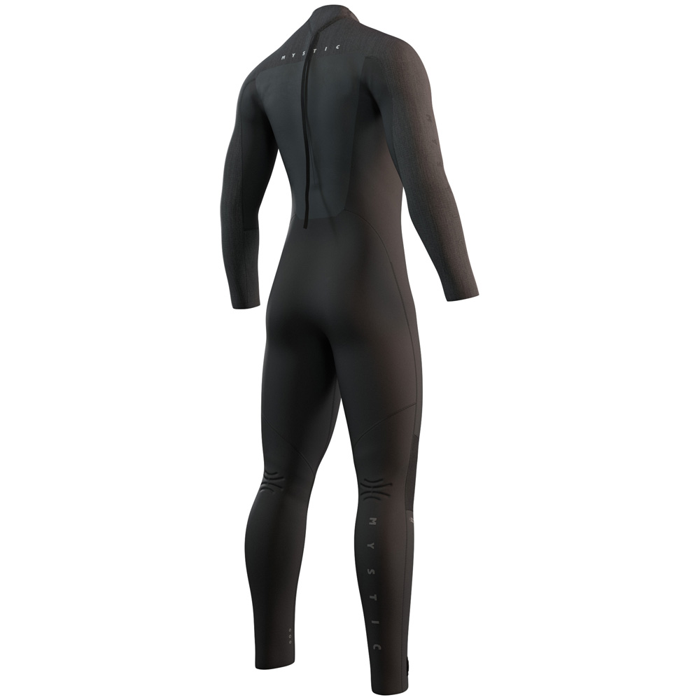 Mystic Majestic fullsuit 4/3mm homme fermeture dos noir 2