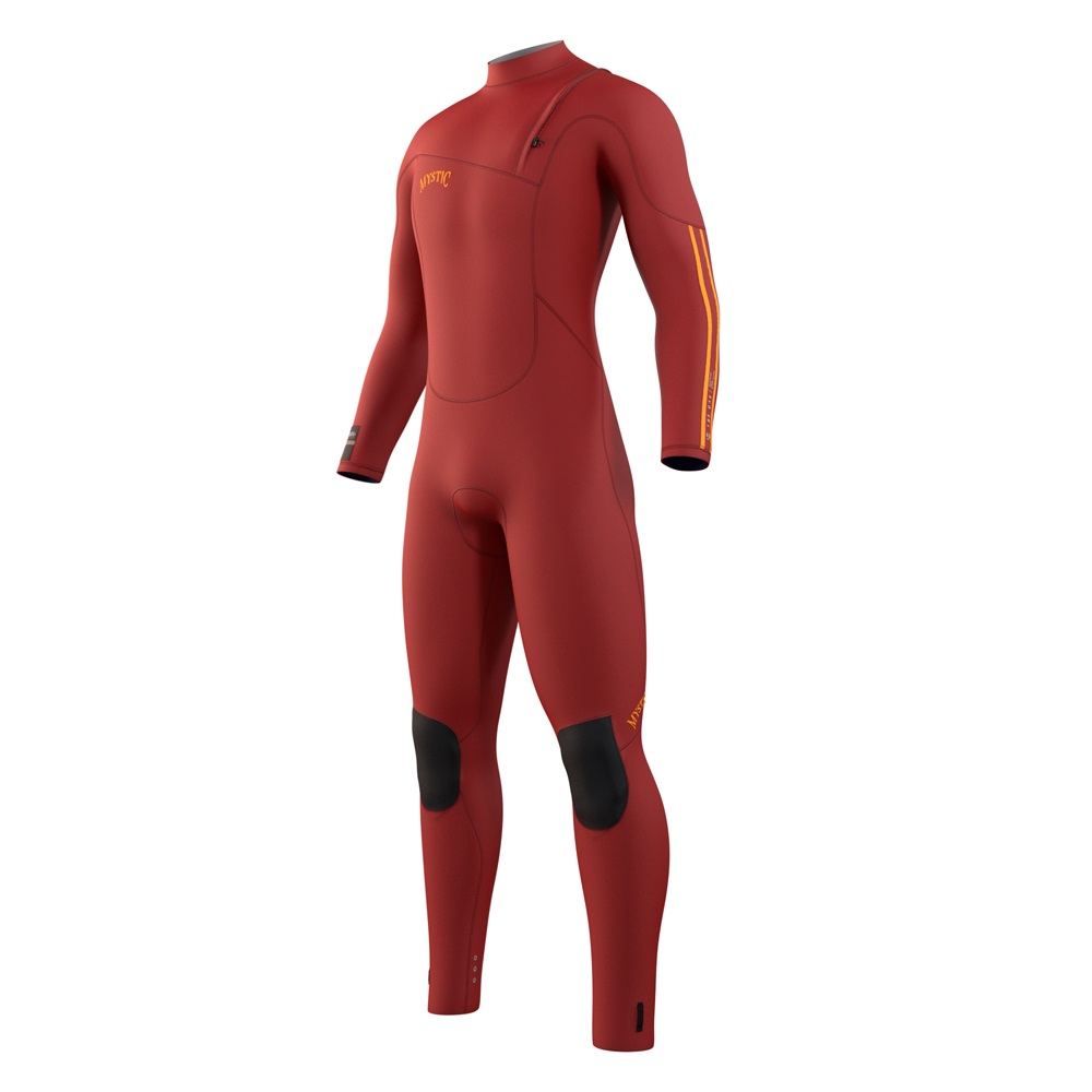 The One fullsuit combinaison homme 5/3mm Zipfree rouge