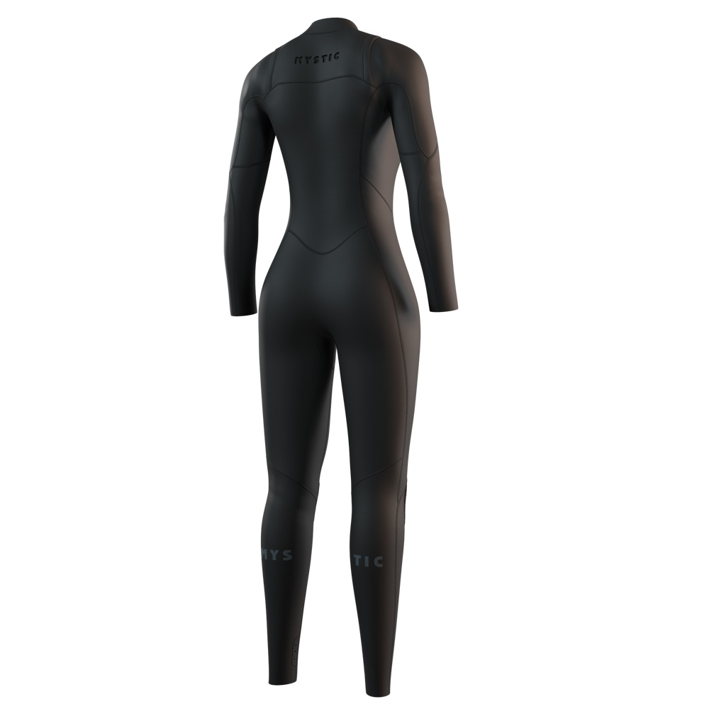 Mystic Haven Fullsuit 5/3mm combinaison femme noire avec double fermeture avant 2