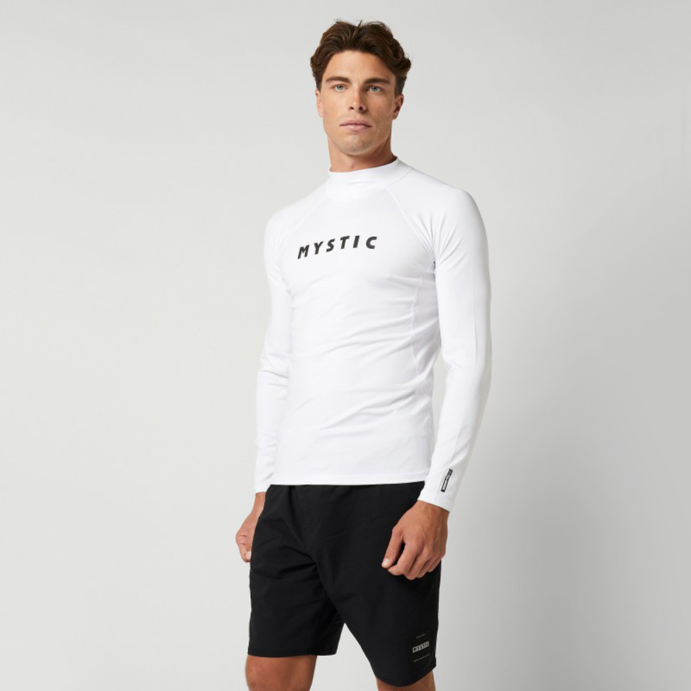 Mystic Star lycra LS homme blanc 5