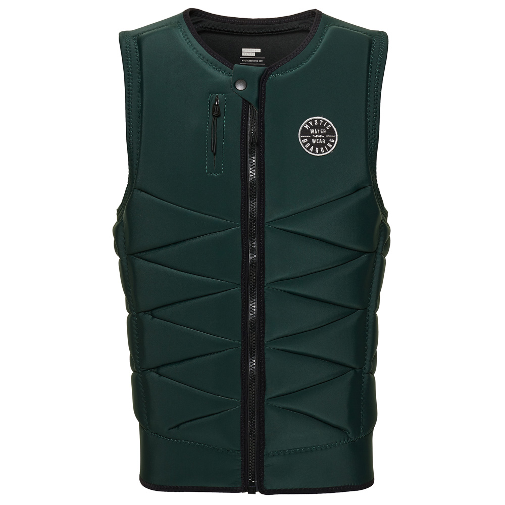 Mystic Outlaw Impact Vest Wake homme vert foncé 1