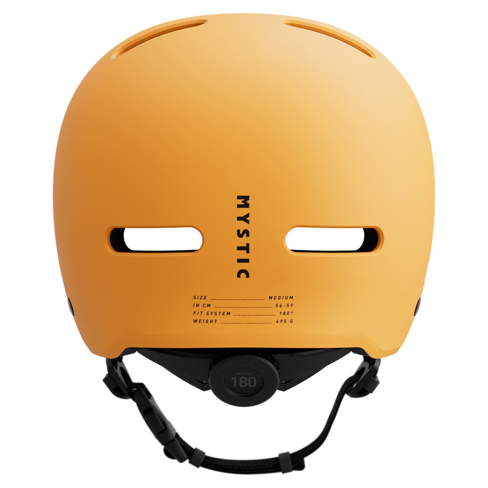 Mystic Vandal casque de sport nautique orange Retro 3