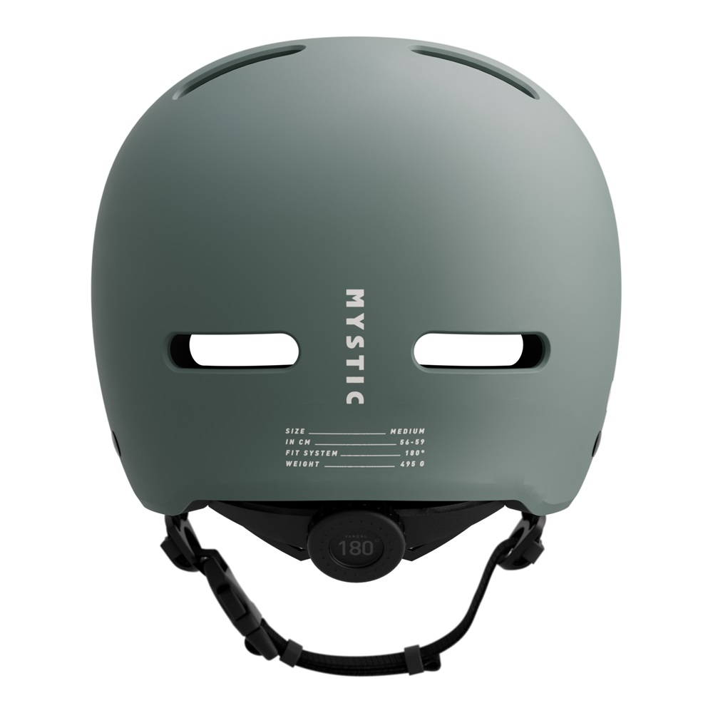 Mystic Vandal casque de sport nautique vert olive 3