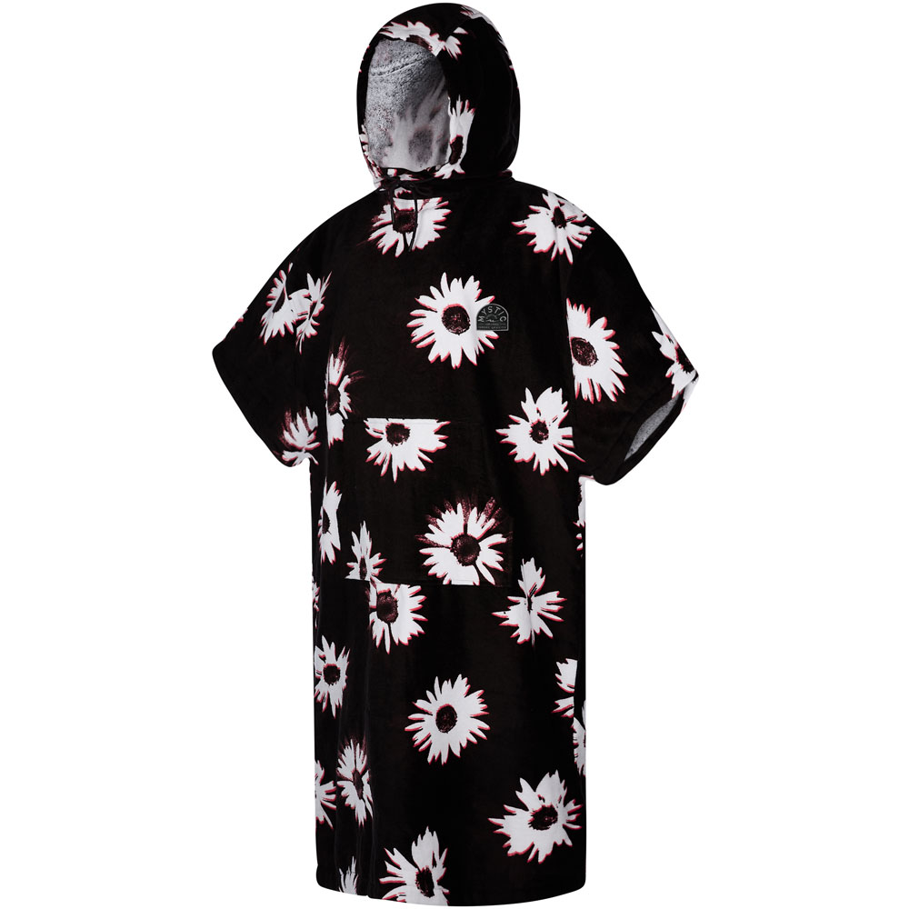 Mystic Poncho Velour noir/blanc 1