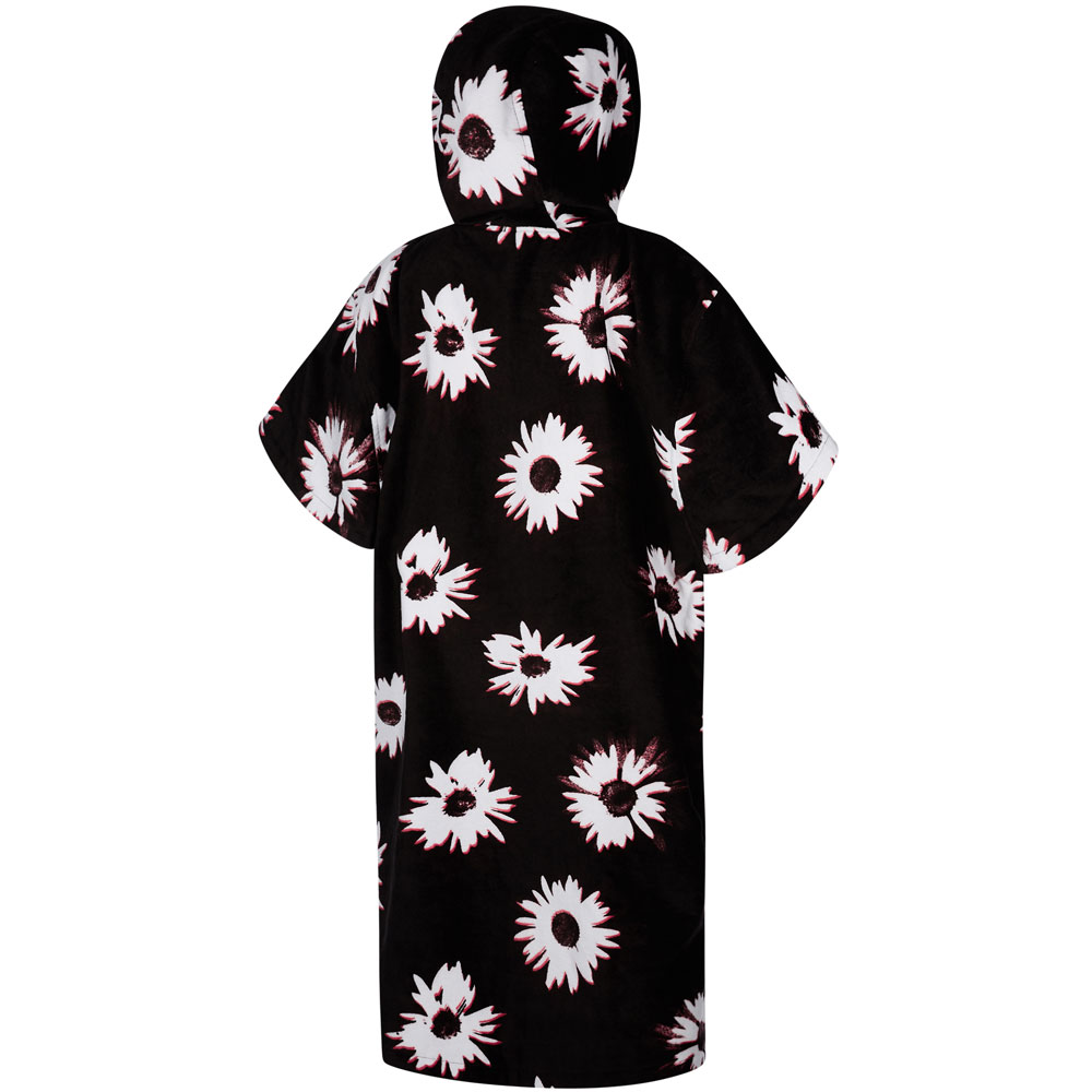 Mystic Poncho Velour noir/blanc 2