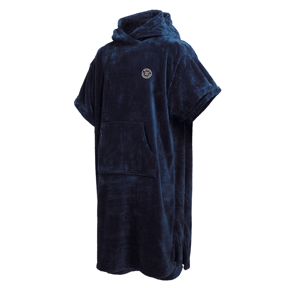 Mystic Poncho Teddy bleu marine 1