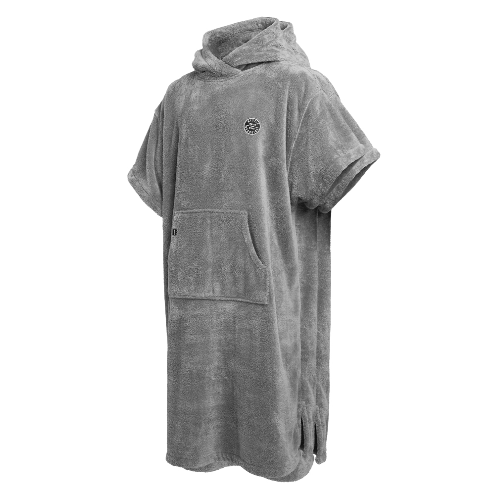 Mystic Poncho Teddy gris clair 3