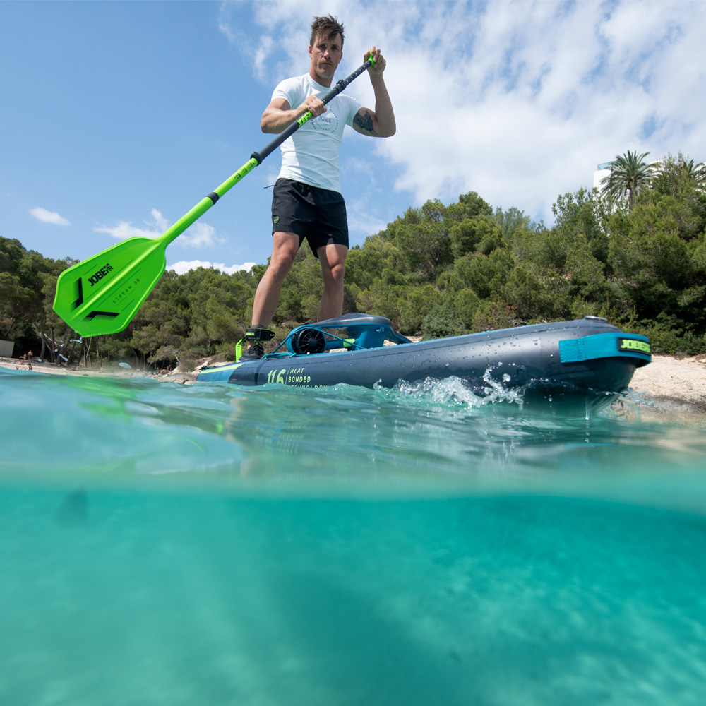 Jobe Duna bleu acier 11.6 ensemble de sup gonflable avec pompe à air triple action 3