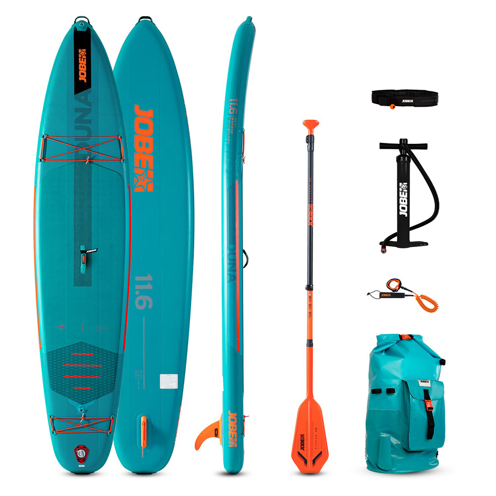 Jobe Duna 11.6 ensemble de SUP gonflable teal 1