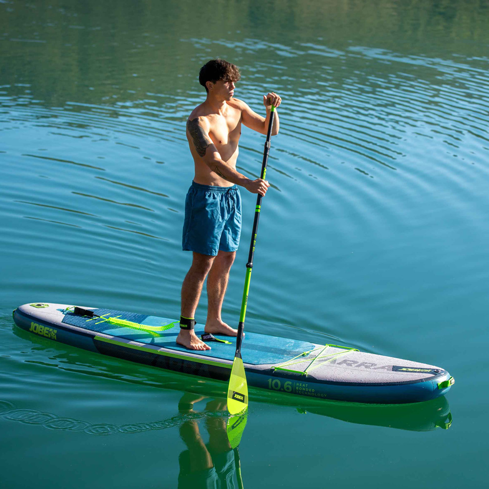 Jobe Yarra bleu acier10.6 ensemble de sup gonflable avec pagaie aluminium 3