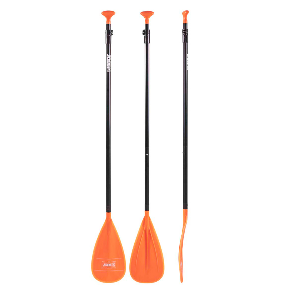 Jobe pagaie SUP aluminium 3 pièces orange 1