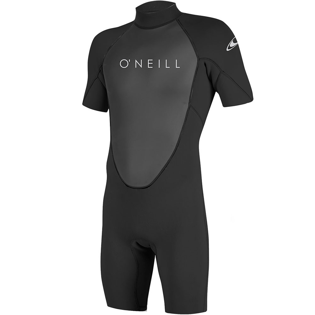 Oneill Reactor-2 2mm shorty homme noir fermeture dos 3