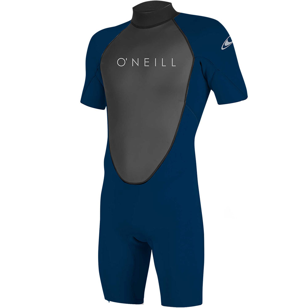 Oneill Reactor-2 2mm shorty homme bleu fermeture dos 1