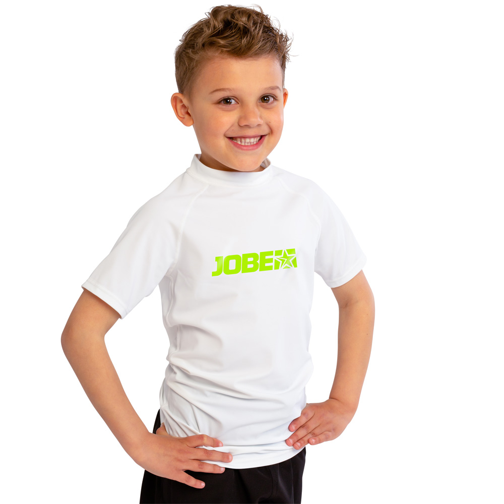 Jobe lycra manches courtes enfant blanc 4