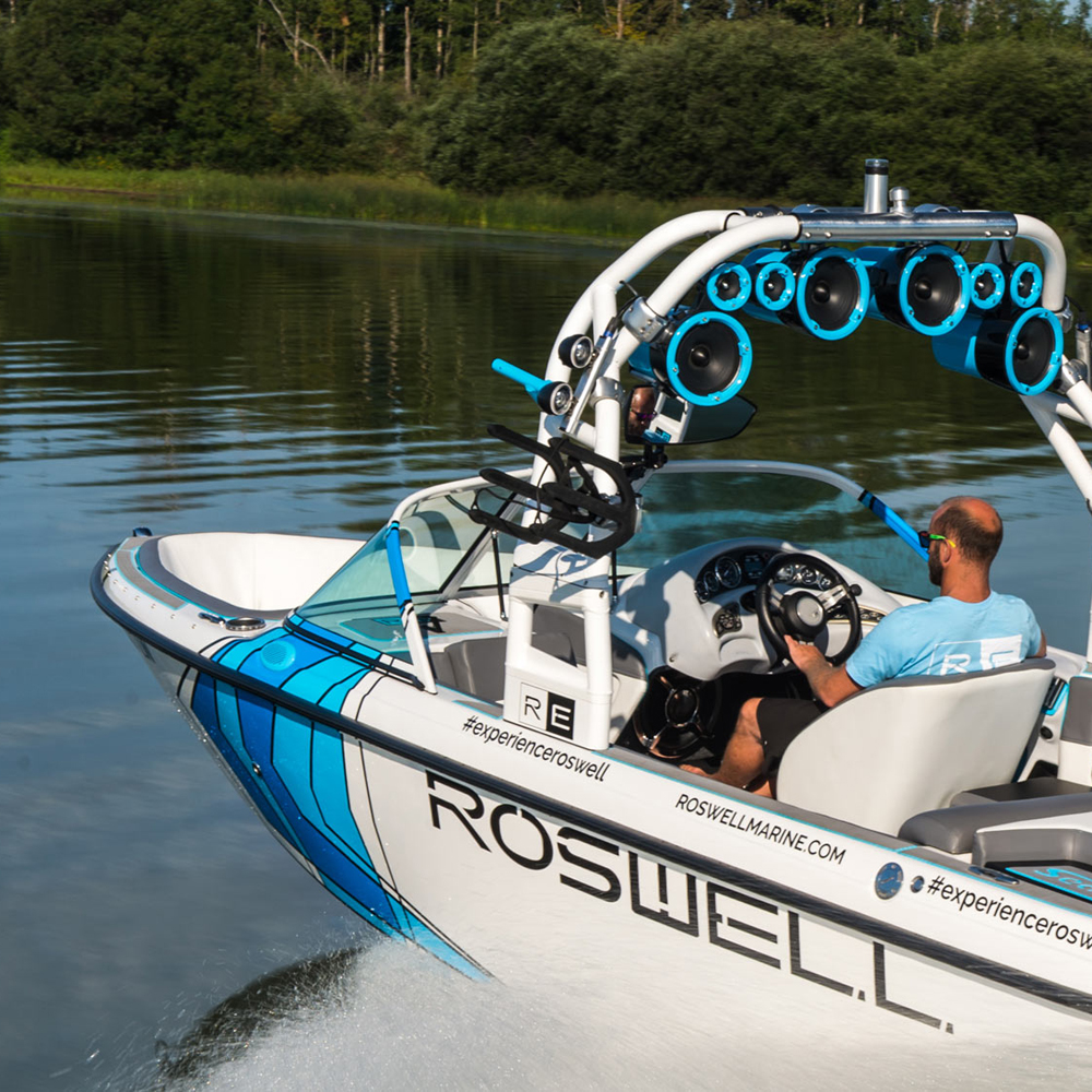 Roswell Elite surf / wake rack 6