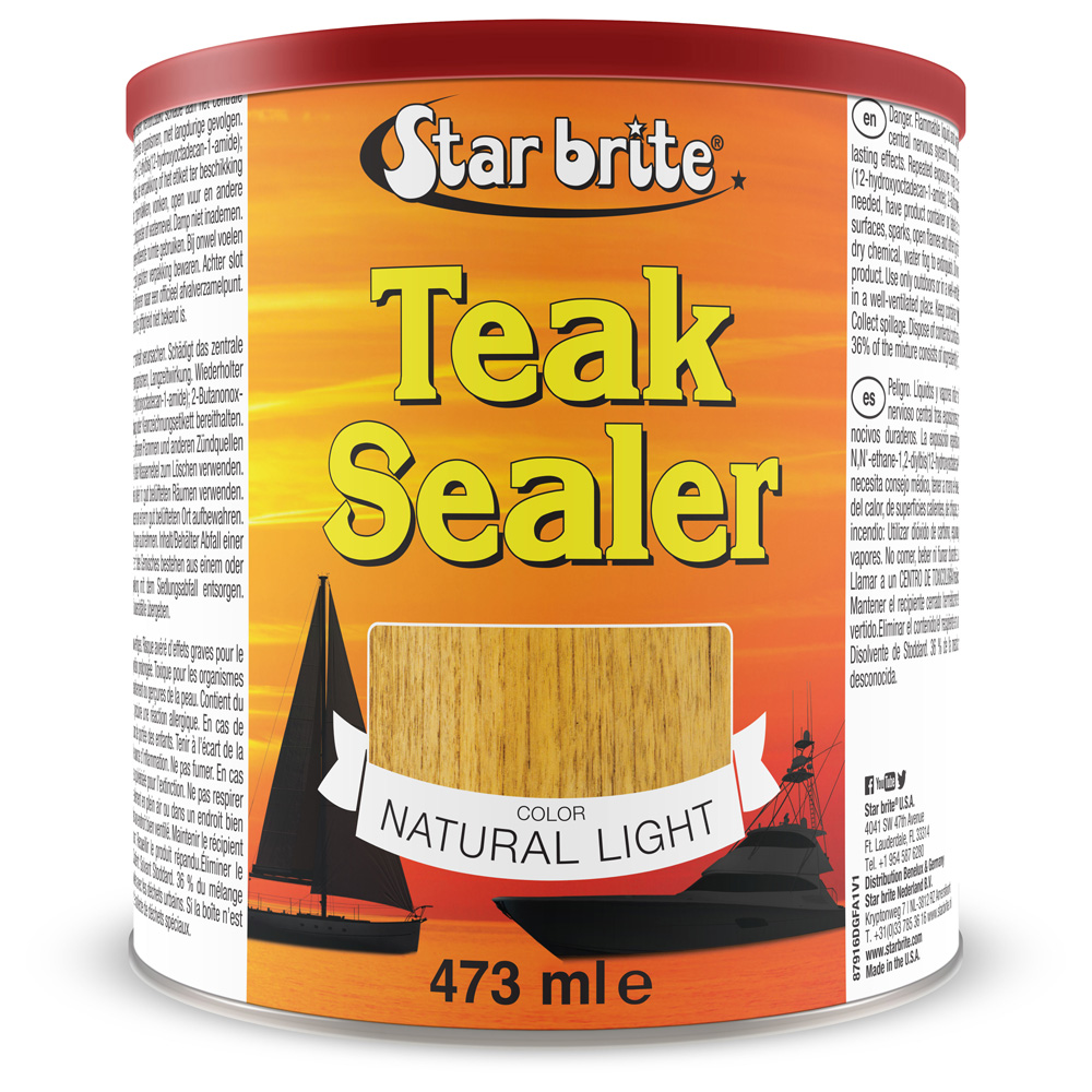 Starbrite huile de teck sealer tropical natural light 473 ml 1