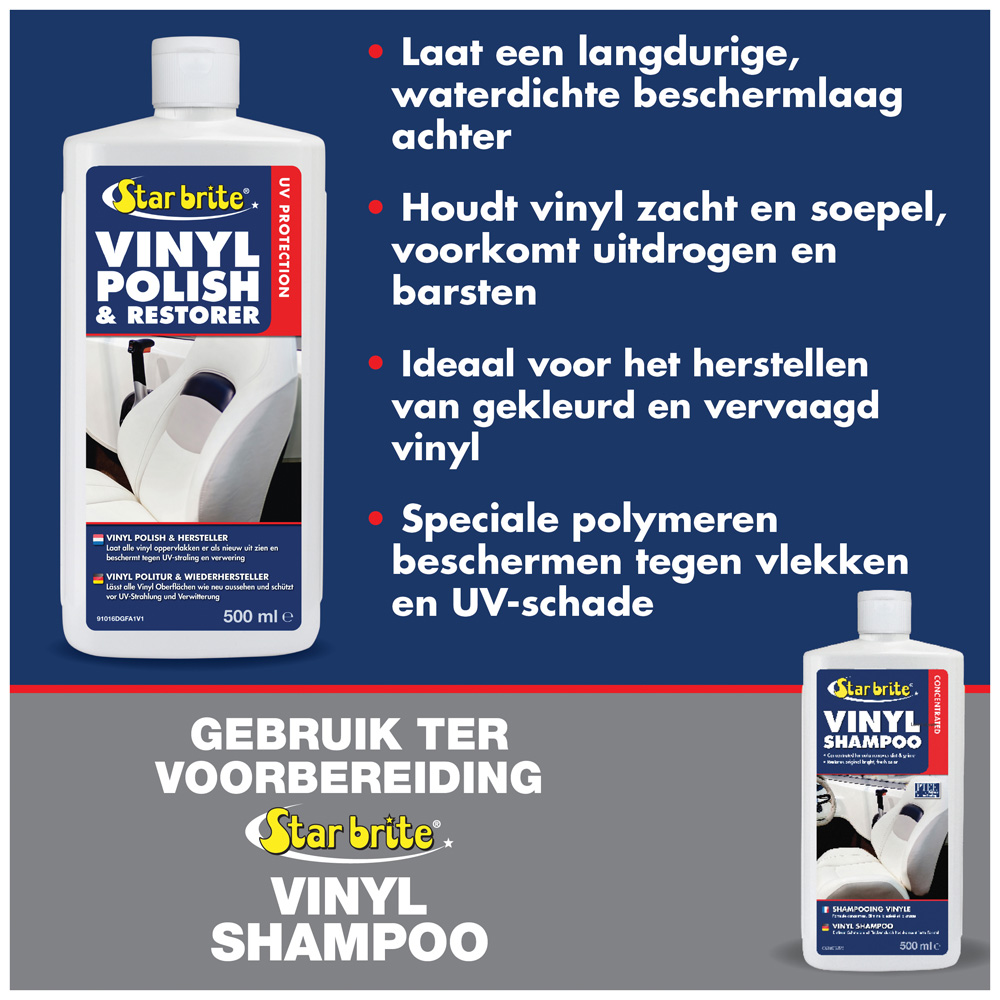 Starbrite réparateur & polish vinyle 500 ml 3