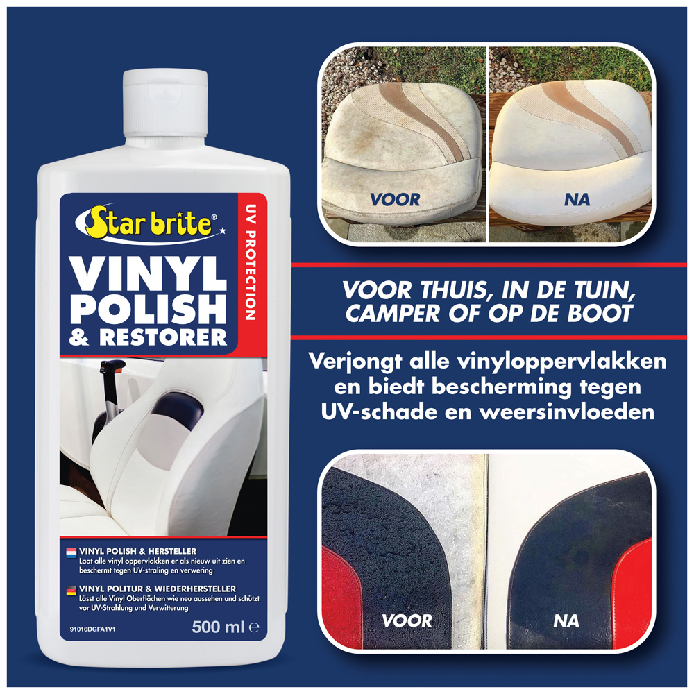 Starbrite réparateur & polish vinyle 500 ml 4