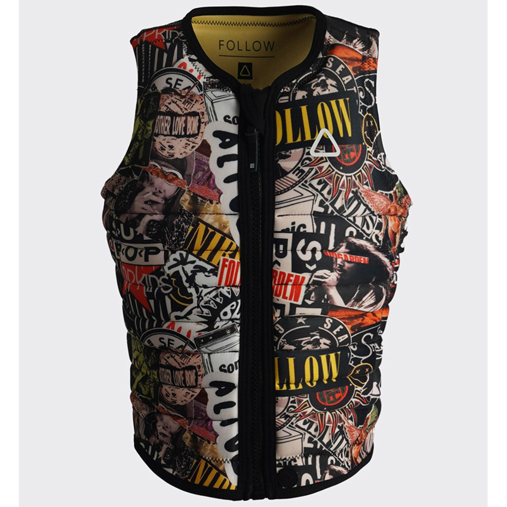 Follow Primary Heights gilet d'impact femme avec imprimé 1