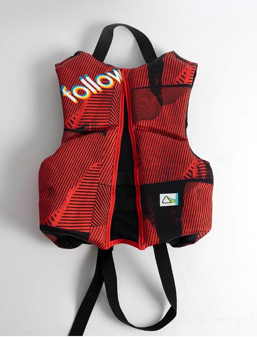 Follow POP gilet de sauvetage 100N enfant 25-40kg rouge 1