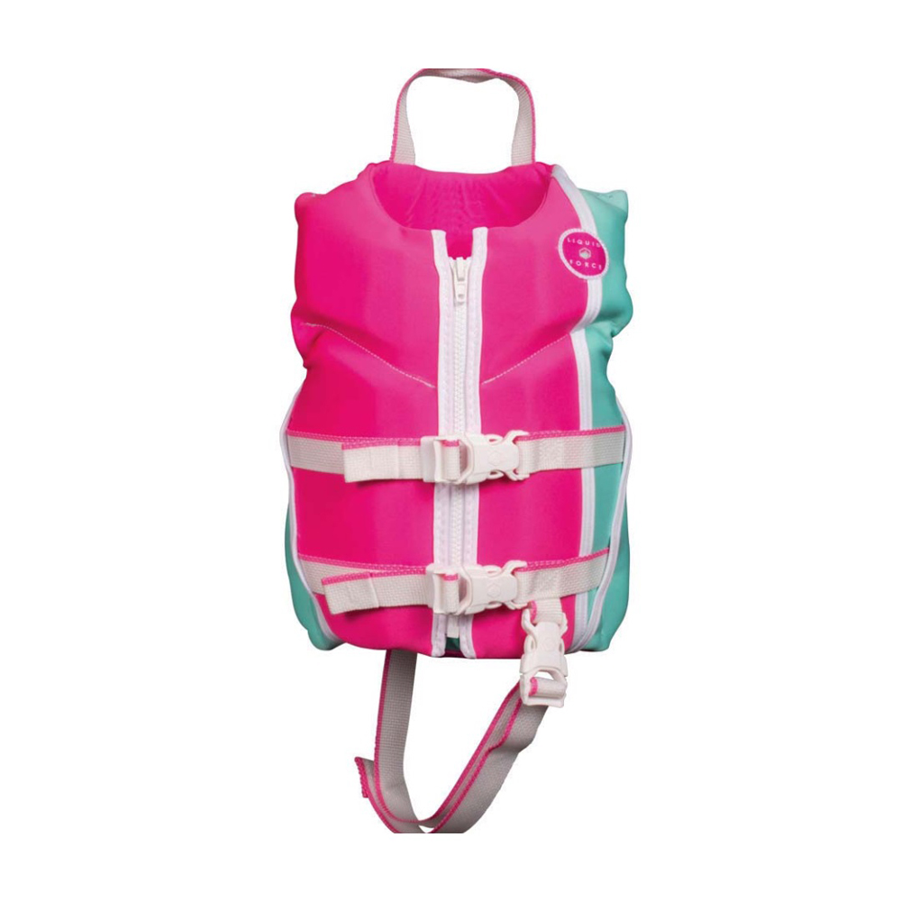 Liquid Force dream gilet de sauvetage 50N enfant rose-menthe 4