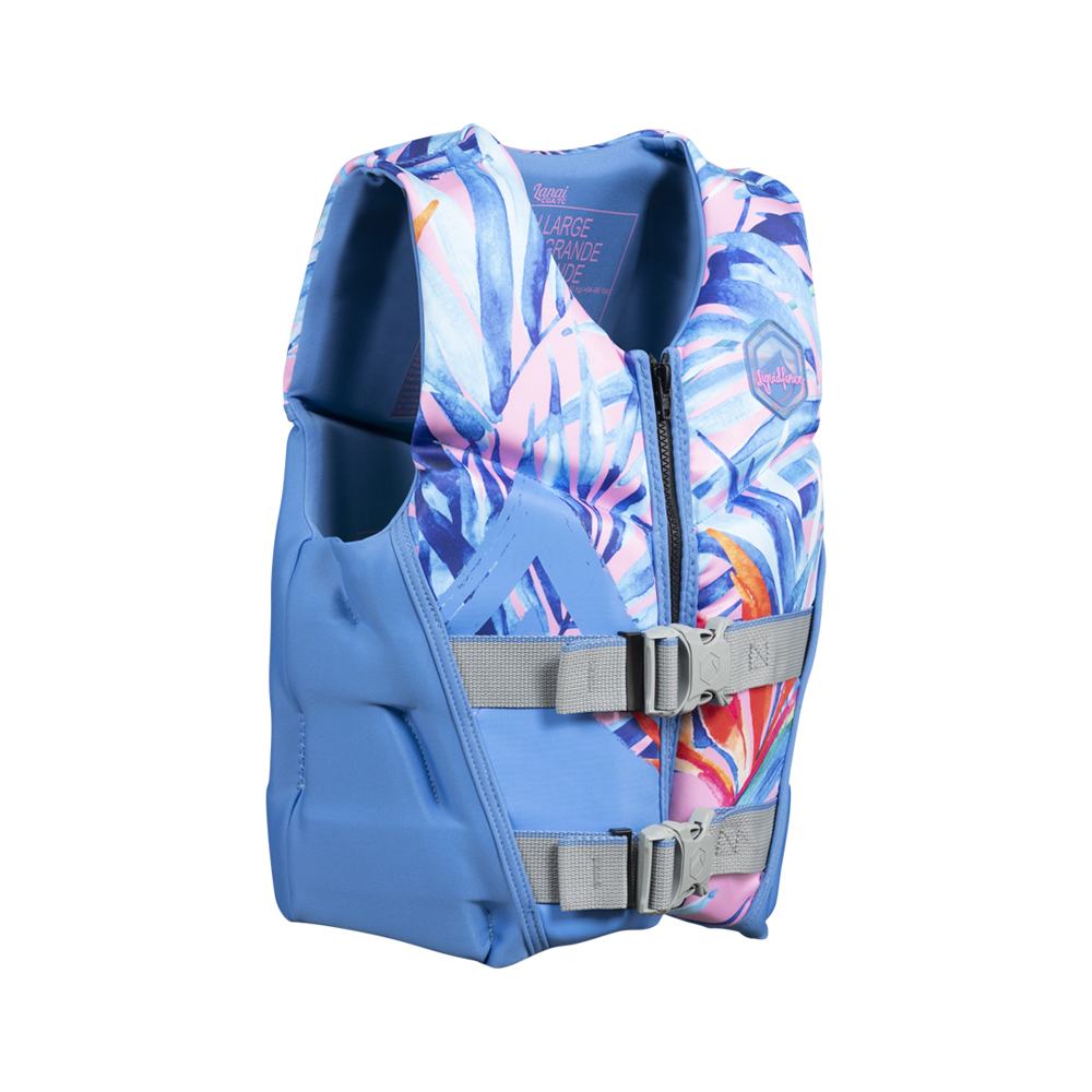 Liquid Force lanai youth girls gilet de sauvetage 50N enfant tropical 4