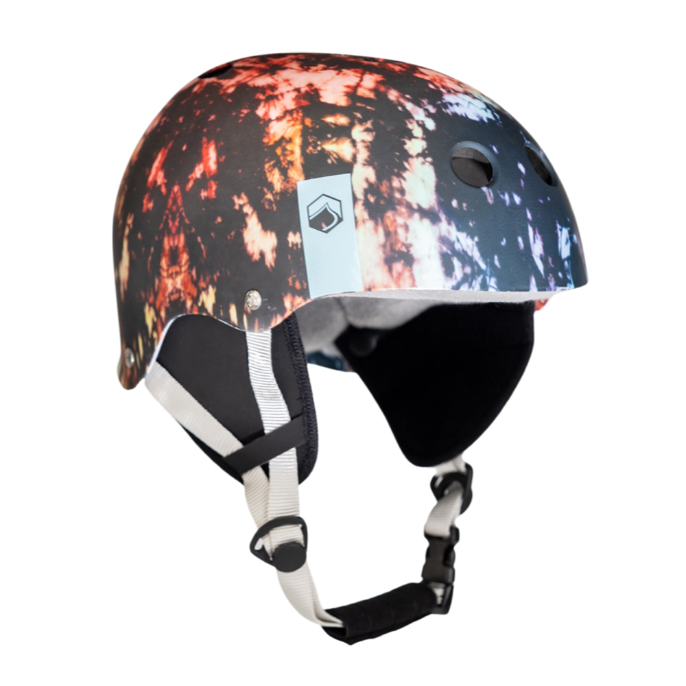 Flash casque de sport nautique multicolore avec oreillettes